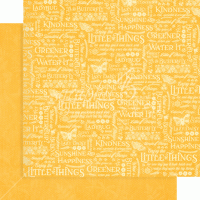 Graphic 45 Little Things 12x12 Inch Patterns & Solids Pack (4502528)